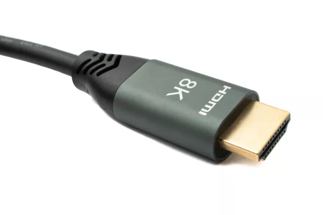 SYSTEM-S HDMI 2.1 Câble 3 M 8K Ultra HD Standard Fiche Pour Fiche UHD Adaptateur