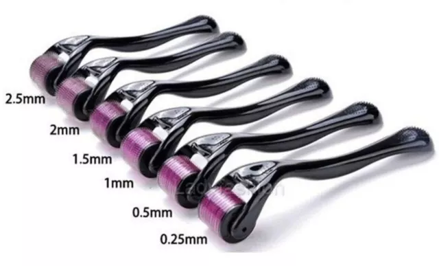 3 X Neuf Micro 540 Aiguille Rouleau Acné Cicatrice Cellulite Rides Stretch Face