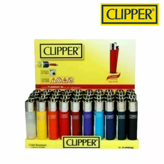 Clipper Lighter Full Box, Regular Size Lighter, Clipper Lighter Pack Of 40