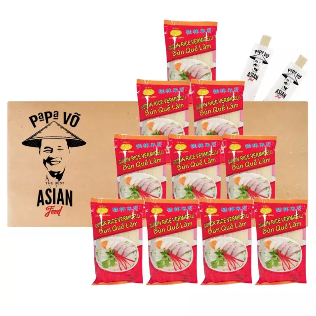 GL Guilin Reisnudeln Bun Que Lam 10x400g Rice Vermicelli Guilin Rice noodles