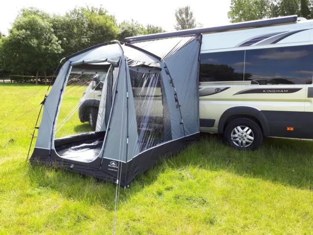 SUNNCAMP LODGE 200 Motor 240cm Motorhome Poled Driveaway Awning 196.00 PicClick UK