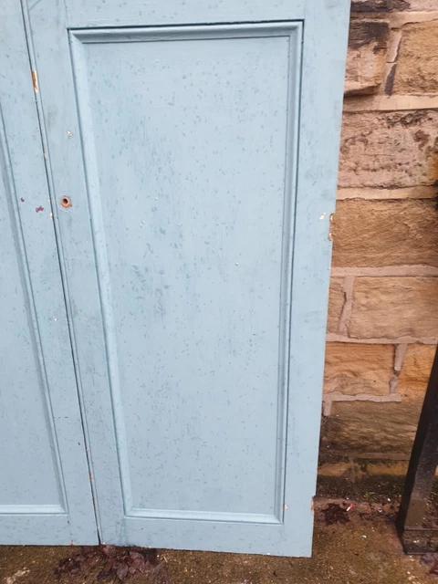 Victorian pine cupboard doors 2