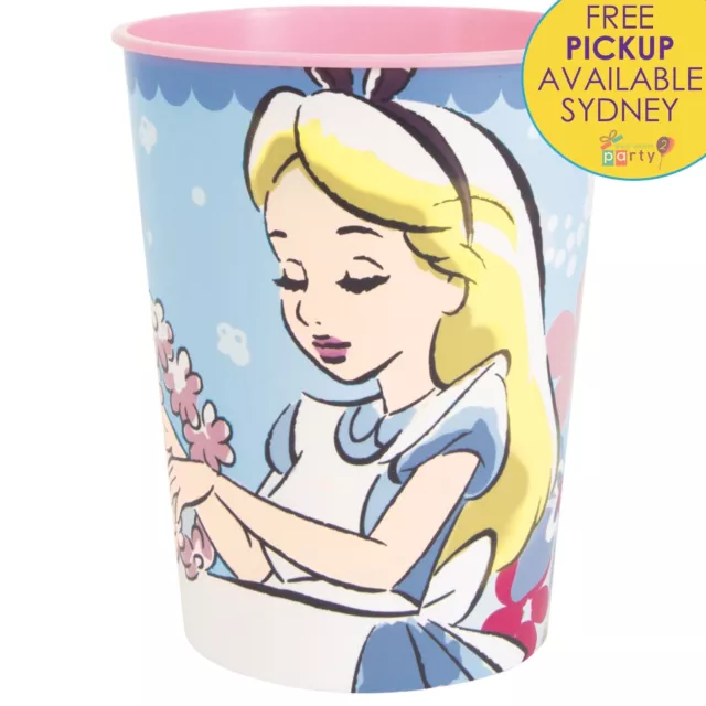 Alice In Wonderland Party Supplies 1 Plastic Favour Cup Mad Hatter Birthday