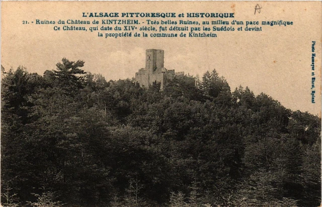 CPA AK Ruins du Chateau de Kintzheim (367219)