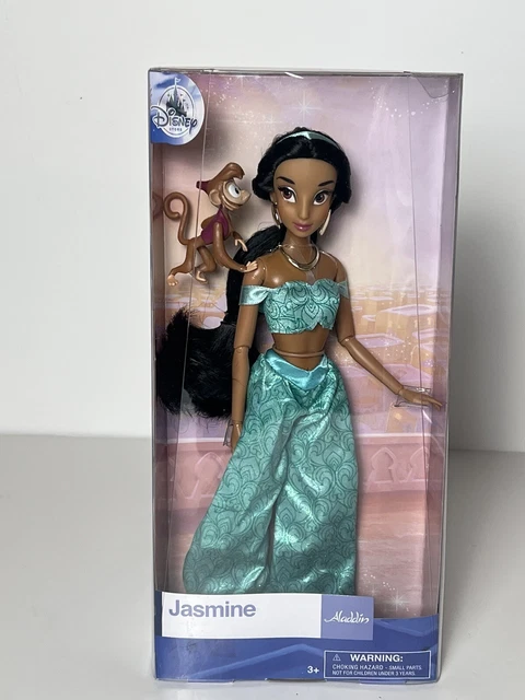 DISNEY STORE OFFICIAL Aladdin Princess Jasmine Classic Doll With Abu ...