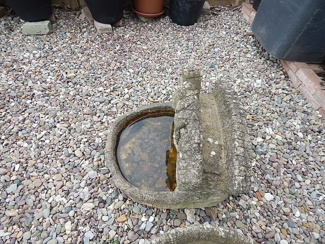 Antique Stone Water Trough Sandstone/Limestone Garden Feature Patio