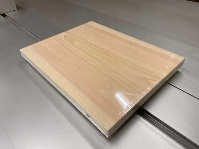 Japanese cypress HINOKI (No knot)silk finished cutting board No,118