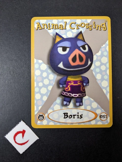 ANIMAL CROSSING E-READER 051 Boris eReader GameCube 2002 Vintage Rare ...
