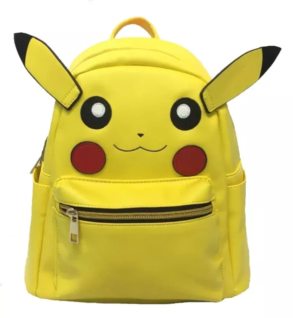 Pokemon Mini Backpack School Library Travel Bag Cartoon Anime Pikachu Gaming AUS