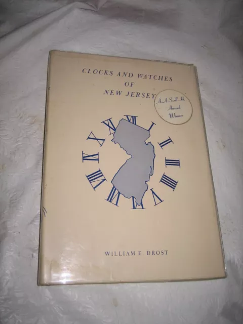 Book , Clocks and Watches of New Jersey , William Drost