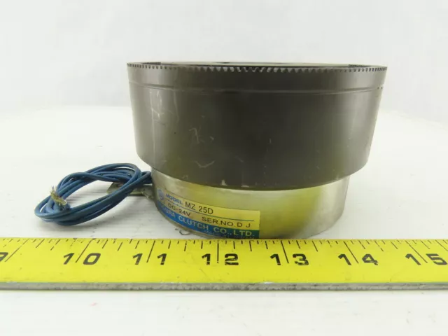 Ogura MZ25D 24VDC Mechanical Electromagnetic Clutch 40mm Bore