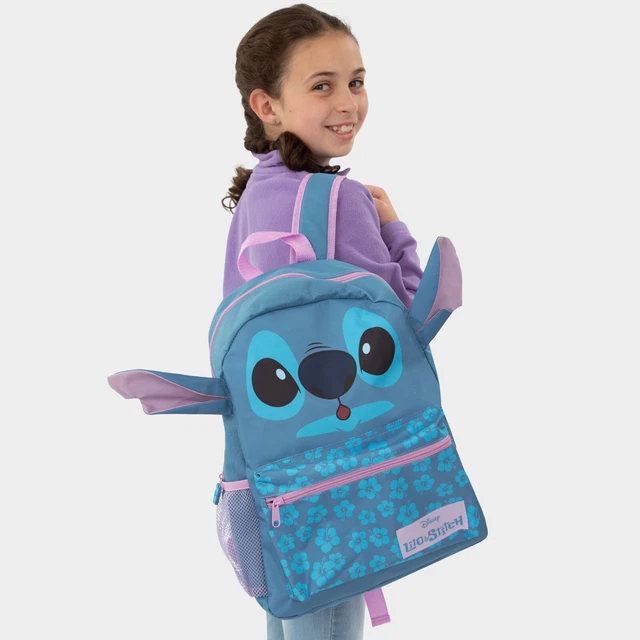 DISNEY LILO AND Stitch Backpack With 3D Ears | Stitch School Bag ...