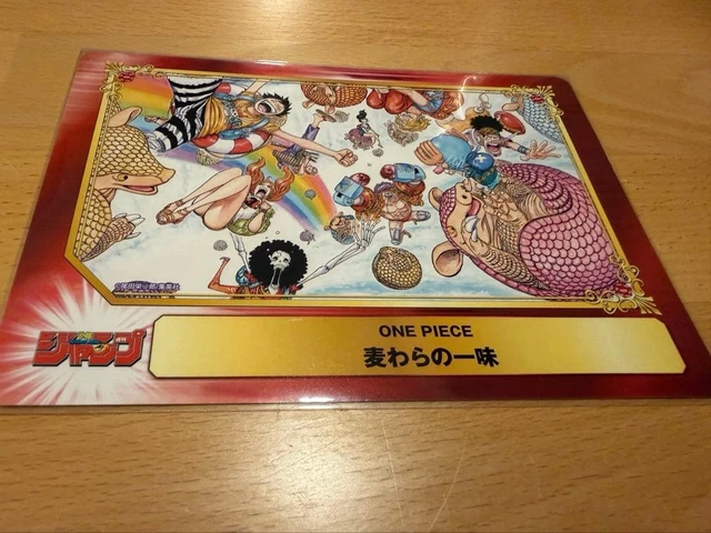 ONE PIECE SCF Card Shueisha Comic Fest Rare Holo Collectible