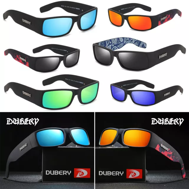 DUBERY Sunglasses Polarized Glasses Sports Driving Fishing Outdoor Eyewear UV400