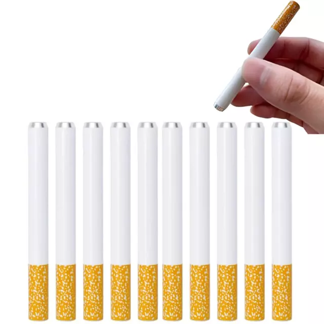 10 Pack 3” One Hitter Pipe Aluminum Bat Tobacco Smoking Dugout Accessories - USA