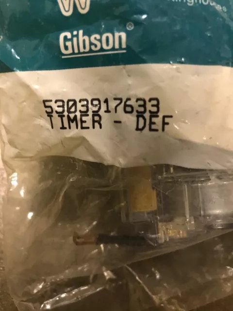 Genuine Oem Refrigerator Defrost Timer 5303917633 Free Shipping