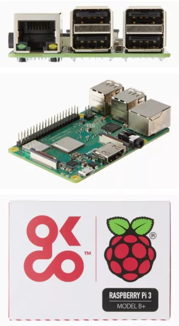 Raspberry PI 3B+ (1Go) (3B Plus) Raspberry Pi 3 Modèle B+ 1 Go (Cortex A53) 2