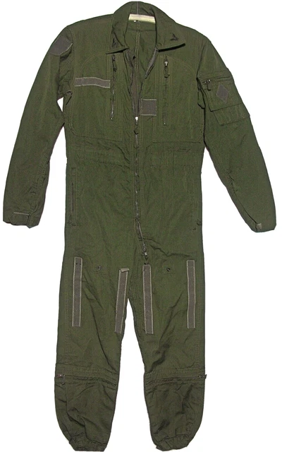 Combinaison De Vol Aviation Challenge Taille 18 - Vert Cotton | Style Air Force Pour Enfant