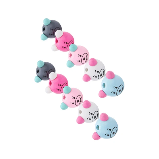10 Pcs Perlen Zur Schmuckherstellung Tierische Charm-Anhänger Ohrringe