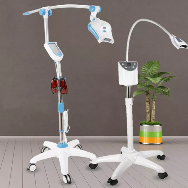 Dental Mobile Teeth Whitening Machine, Cold LED Light Lamp Bleaching Accelerator