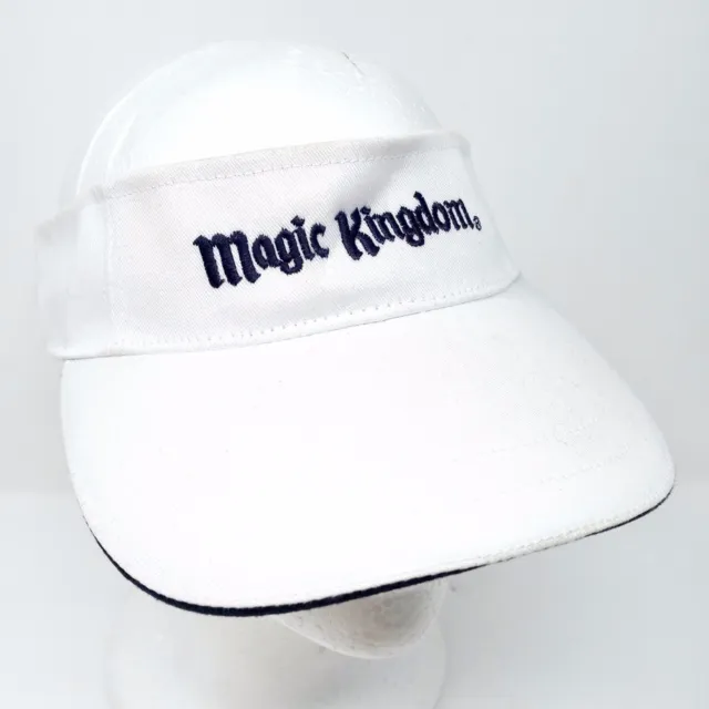 VTG Walt Disney World Magic Kingdom Adjustable Visor Hat - Mickey Donald Goofy