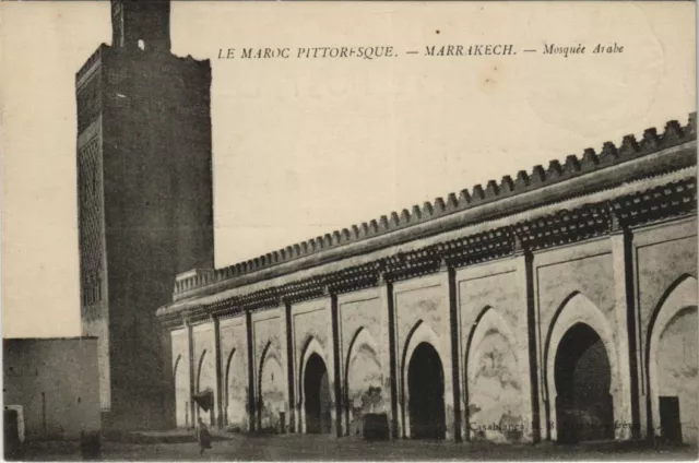 CPA AK Marrakech - Marrakesh - Arab Mosque MOROC (1082837)
