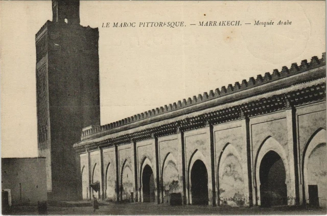 CPA AK Marrakech - Marrakesh - Mosquee Arabe MAROC (1082837)