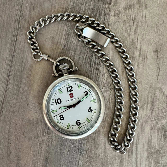 Swiss army pocket watch 24720 on sale