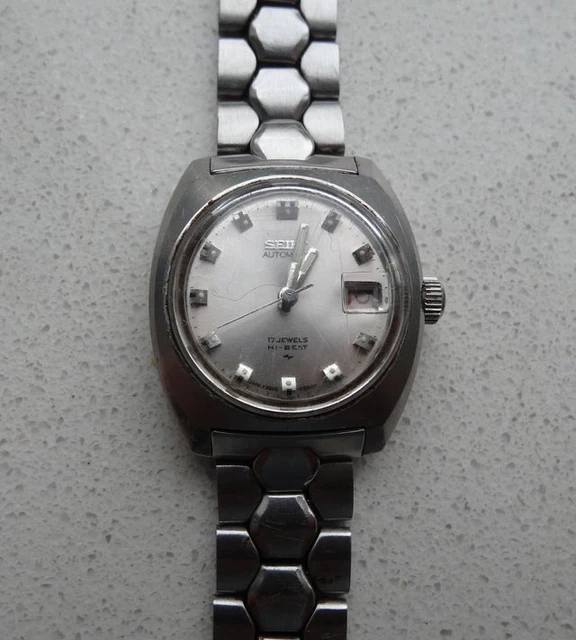 RARE STAINLESS VINTAGE Seiko Sea Lion LD-330 Hi Beat Womens