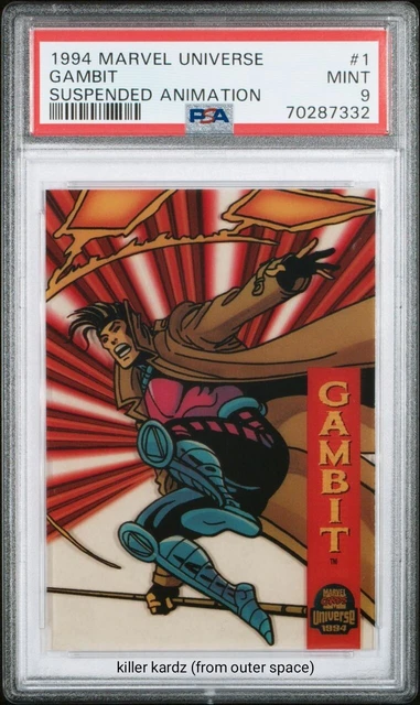 1994 FLEER MARVEL Universe PSA 9 spiderman Suspended Animation #6 low pop £ - PicClick UK 1994 FLEER MARVEL Universe PSA 9 spiderman Suspended Animation #6 low pop £ - PicClick UK