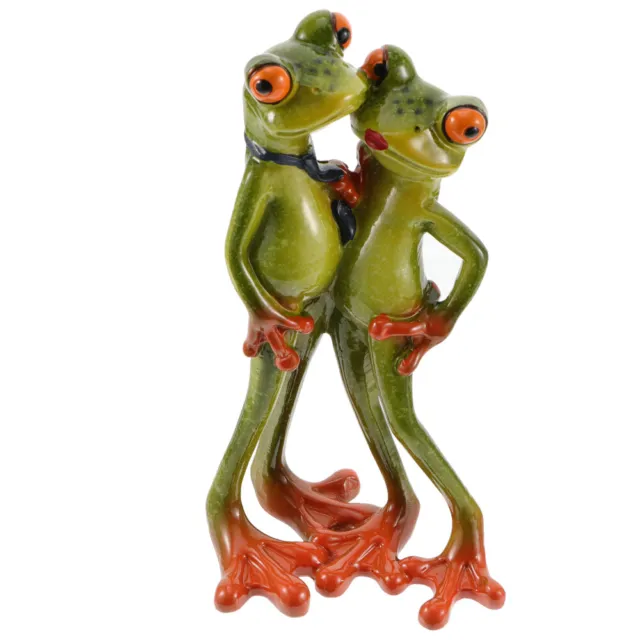 Chaste Frog Miniature Green Home Decor Ornaments Car Trim Dining Room Table