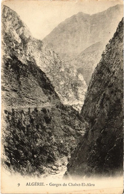 CPA AK Gorges du Chabet-El-Akra ALGERIE (1188349)