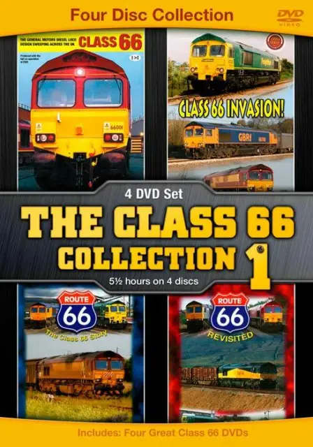 The Class 66 Collection No.1 (4 disc set)