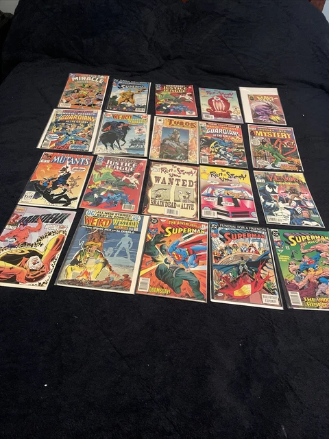 Comic Lot Blowout 20 Mixed Comics Marvel DC And Other Publishers Mixed Read BO1