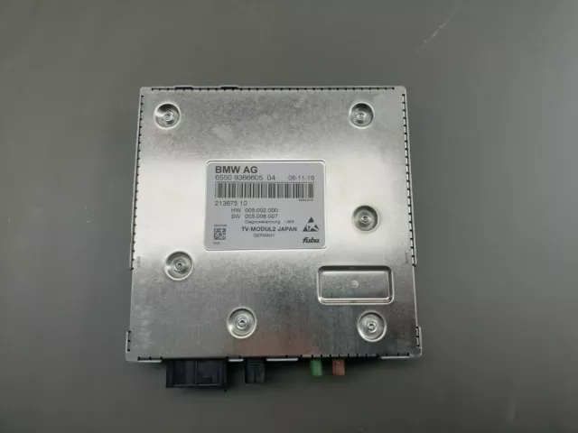 Original BMW F01 F06 F10 F15 F25 F30 F80 G11 TV Modul2 Steuergerät 6550 9366605