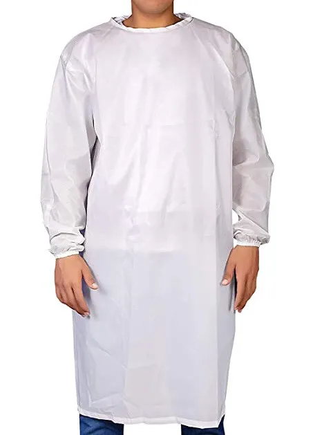 [50PCS] New Disposable Non Medical Isolation Gowns White XL