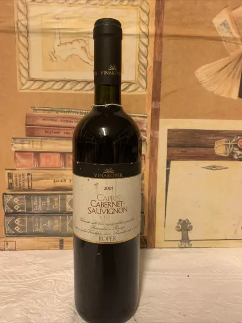 Vino 2001 Cabernet Sauvignon koper 12,5% 75cl