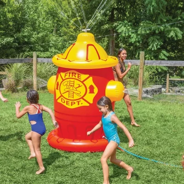 Bigmouth Inc. Giant Inflatable Fire Hydrant Backyard Water Sprinkler Bigmouth Inc. Giant Inflatable Fire Hydrant Backyard Water Sprinkler