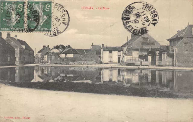 Cpa 91 Pusay La Mare