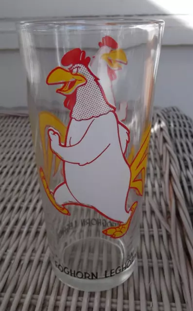 1973 Pepsi Looney Tunes Character Collector Glass - Foghorn Leghorn