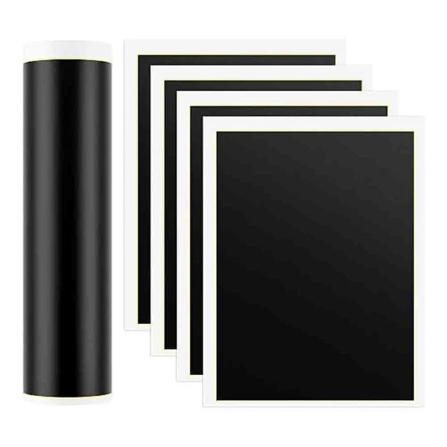 4 Fogli Carta Per Incisione Laser Nera, 39x27 Cm, Per Metallo, Vetro, Ceramica