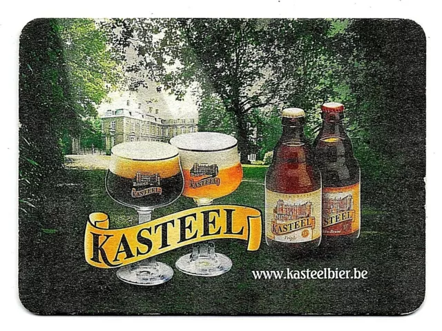SOUS-BOCK Bière  KASTEEL coaster bierdeckel beermat