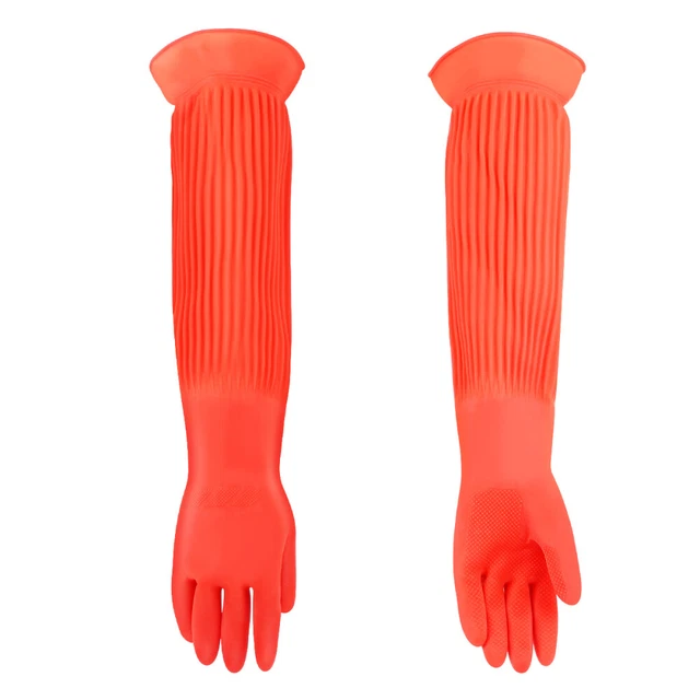 Gants D'habillage Allen Field 2 Paires (1 Poignet + 1 Longueur épaule) Neufs Blancs USA