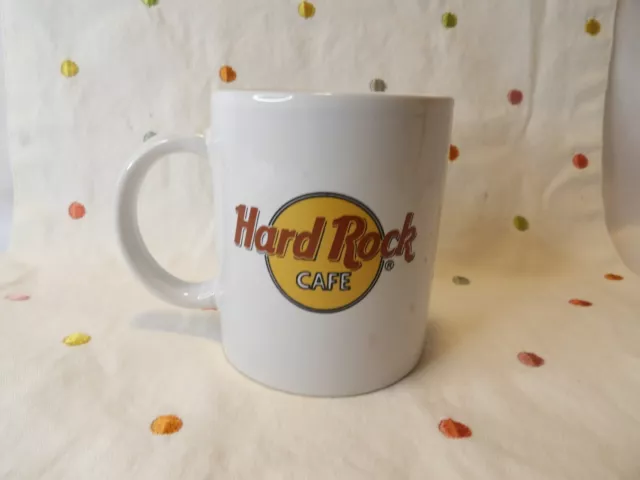 Hard Rock Cafe Coffee Mug White