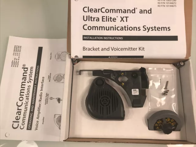 MSA ClearCommand Amplifier Kit# 10024074 SCBA Complete Communication System