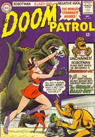 Doom Patrol #100 GD/VG 3.0 1965 Stock Image