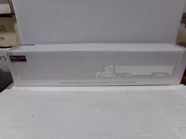 SpecCast Limited Edition Die Cast Metal Collector Bank Trailer 070721DMTHess