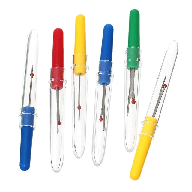 4 PCS ASSORTED Colours Seam Ripper Stitch Unpicker Sewing Tool Thread ...