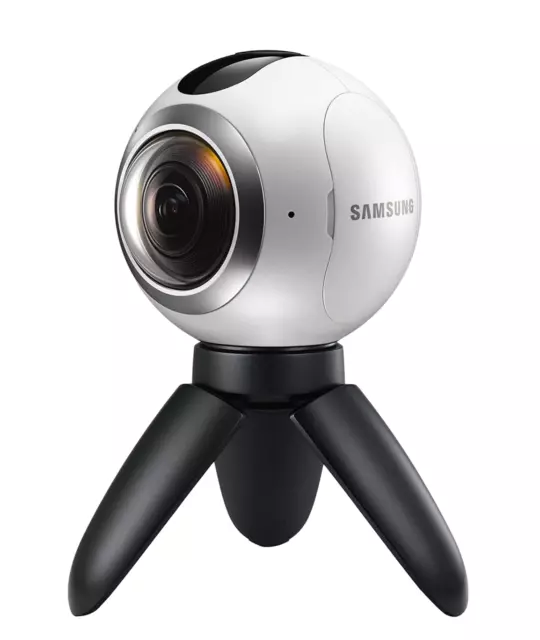 Samsung Gear 360 Actionkamera Camcorder Wasserdicht 30 FPS SM-C200 Weiß