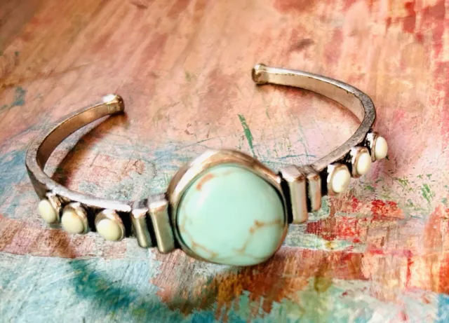 Albert Lee Turquoise Cuff - Four Winds Gallery